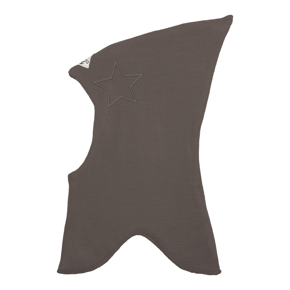 Racing Kids Uld Spids Elefanthue m/Stjerne Wood Brown