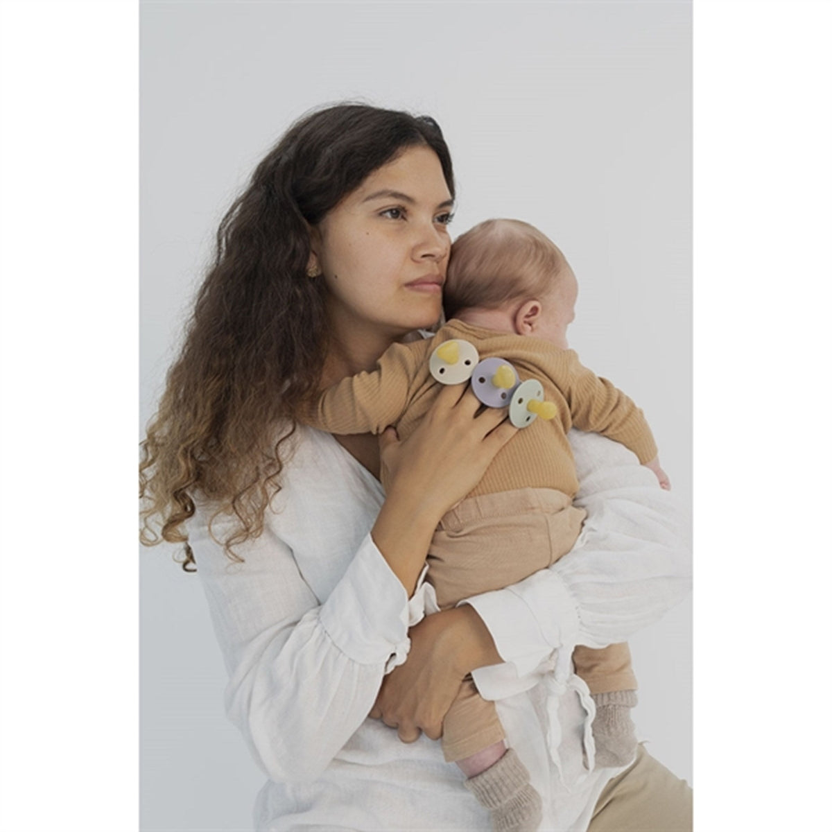Bibs Colour Latex Symmetriske Sutter 2-pak Ivory/Sage