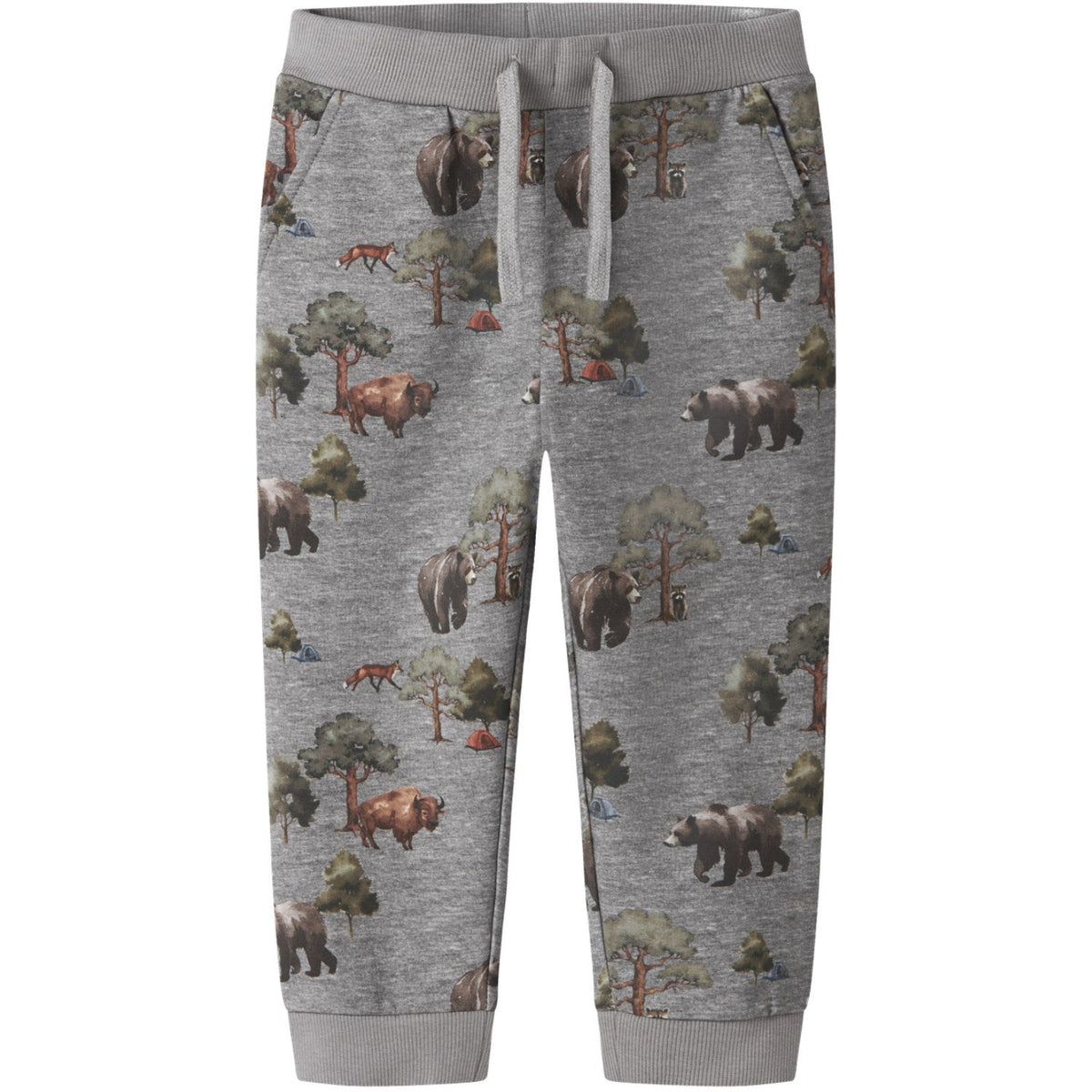 Name It Grey Melange Nmmolin Nreg Sweat Bukser Bru Box