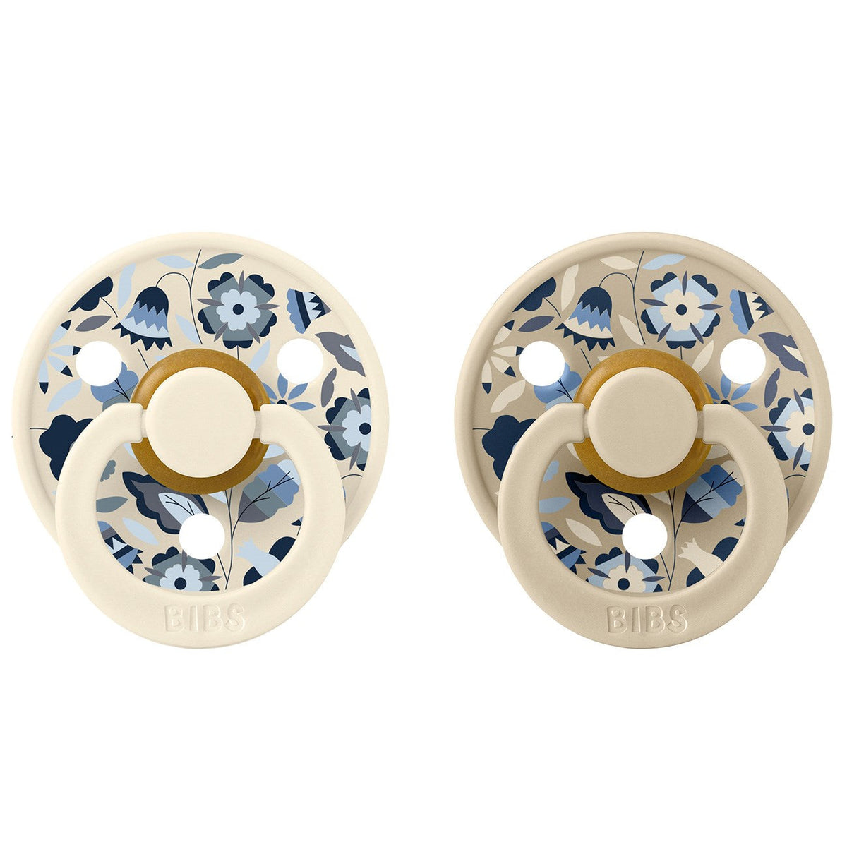 Bibs x Liberty Latex Sutter 2-pak Bobo Ivory Mix
