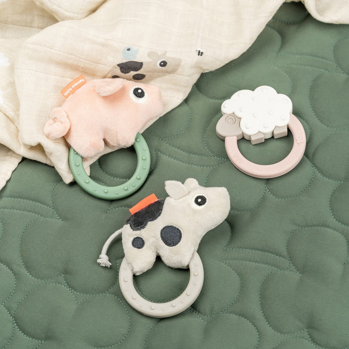 DonebyDeer Sand Sanserangle m/Bidering Dotti
