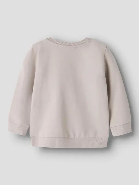 Name It - nbnoperry ls light sweat unb chateau gray "252"