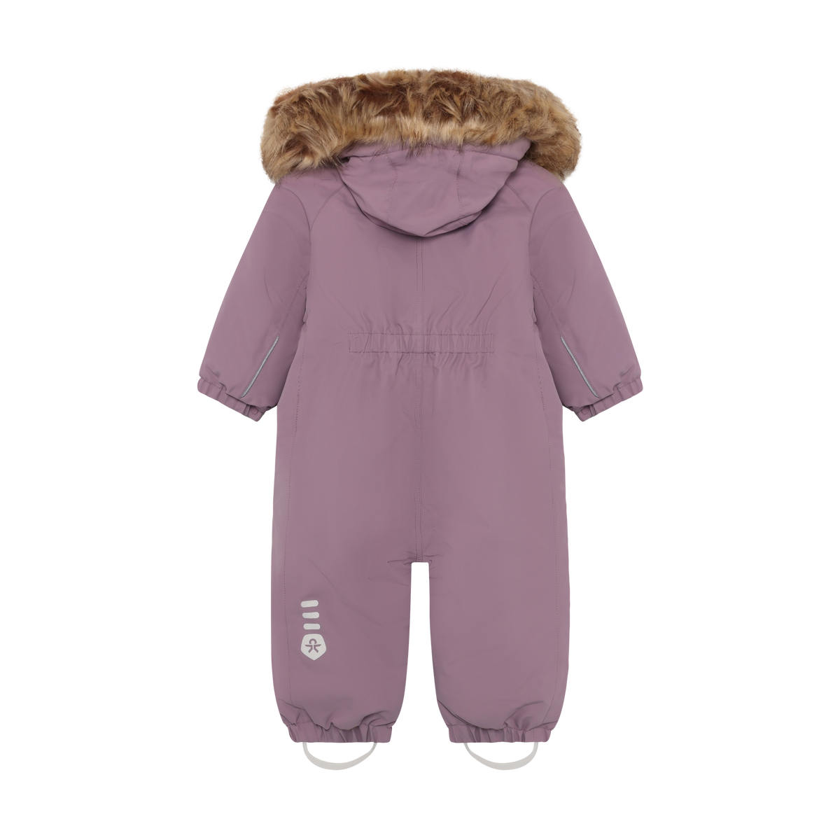 Baby Coverall W. Fake Fur - Toadstool