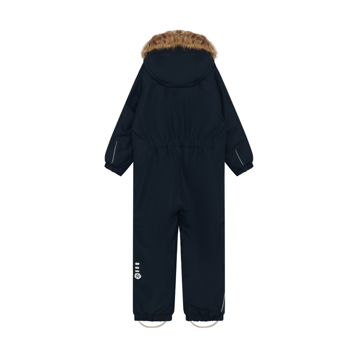 Coverall W. Fake Fur - Total Eclipse