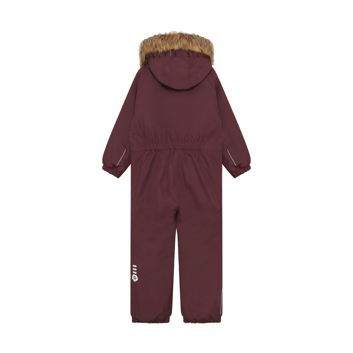 Color Kids Flyverdragt med kunstig pelskrave - Catawba Grape