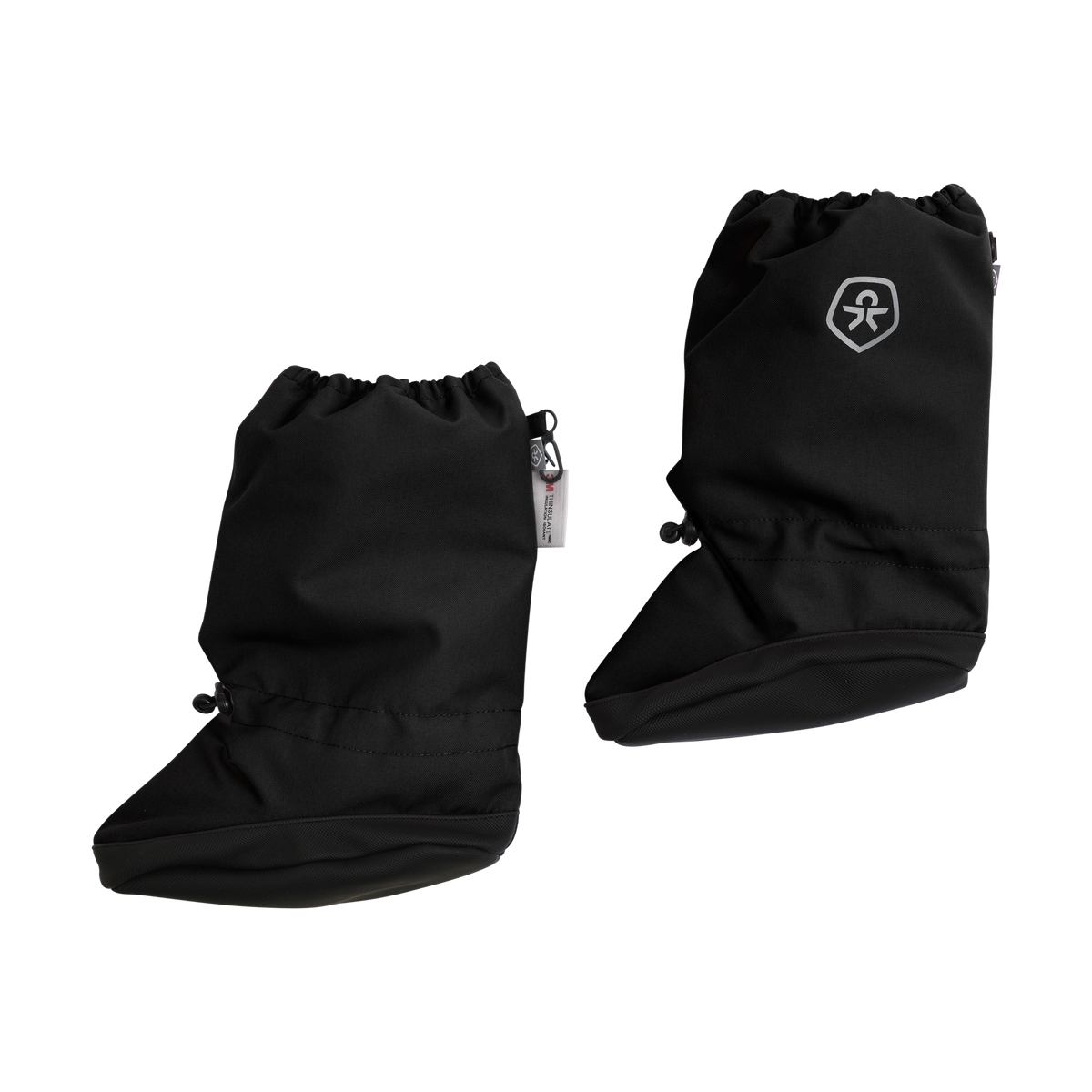 Footies W. Anti Slip - Black