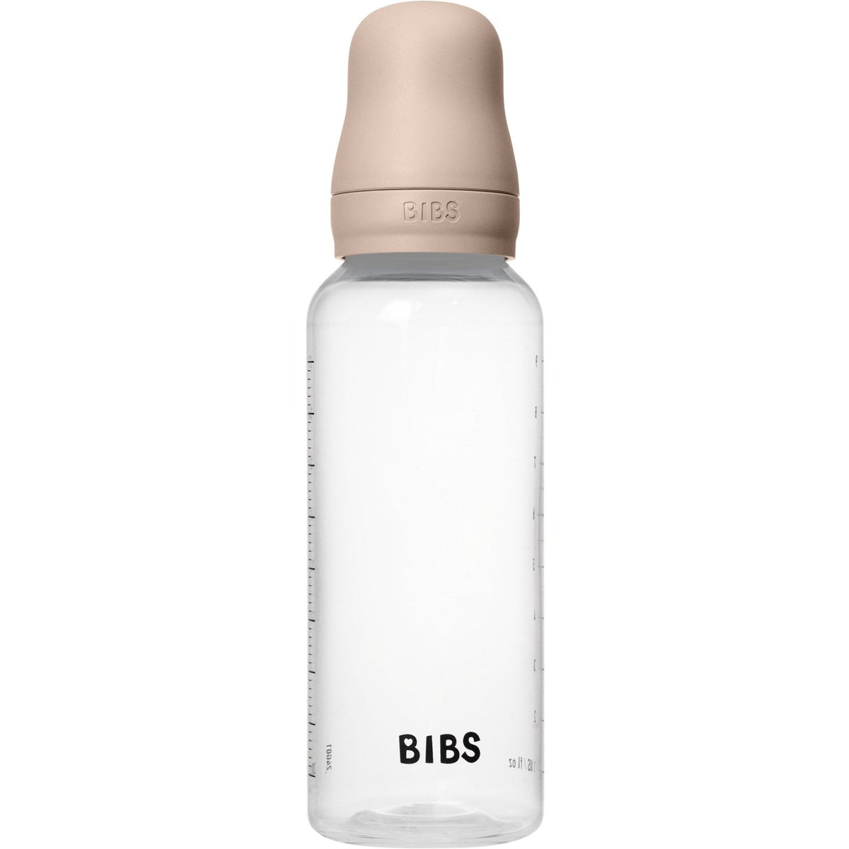 Bibs Blush Baby Flaske Round Latex 1 Pack 270 ml Medium Flow