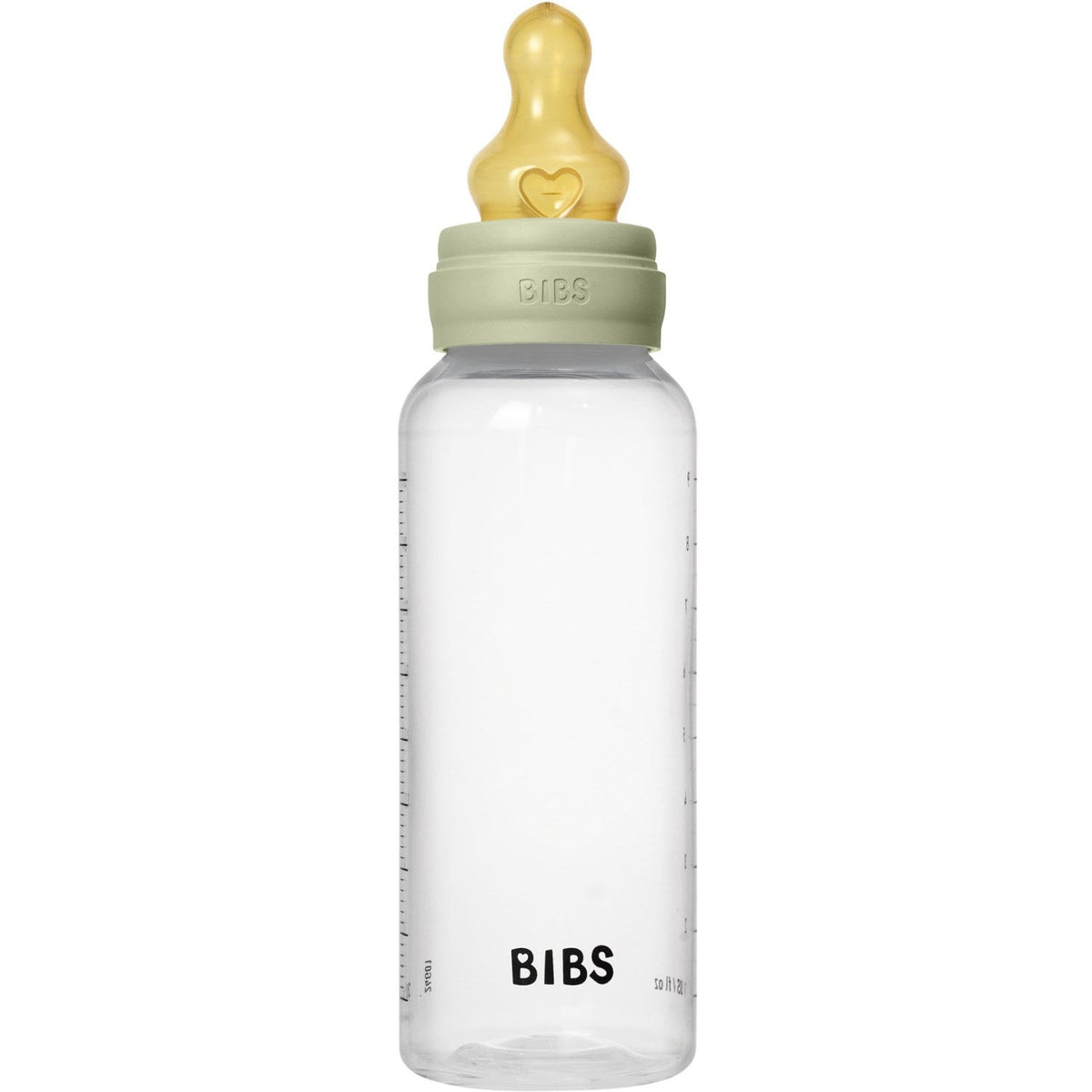 Bibs Sage Baby Flaske Round Latex 1 Pack 270 ml Medium Flow