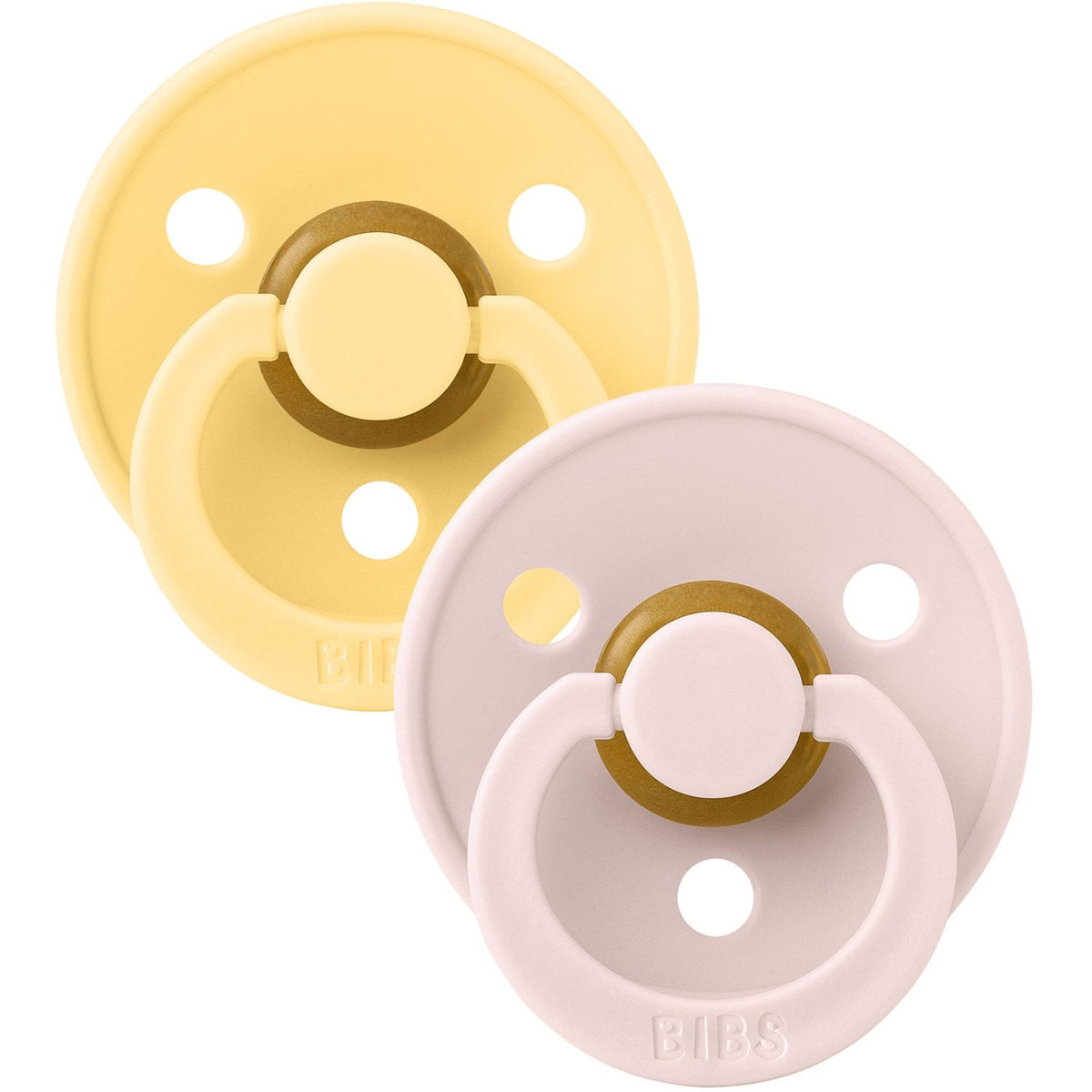 Bibs Pale Butter/Petal Sut Colour 2 Pack Latex