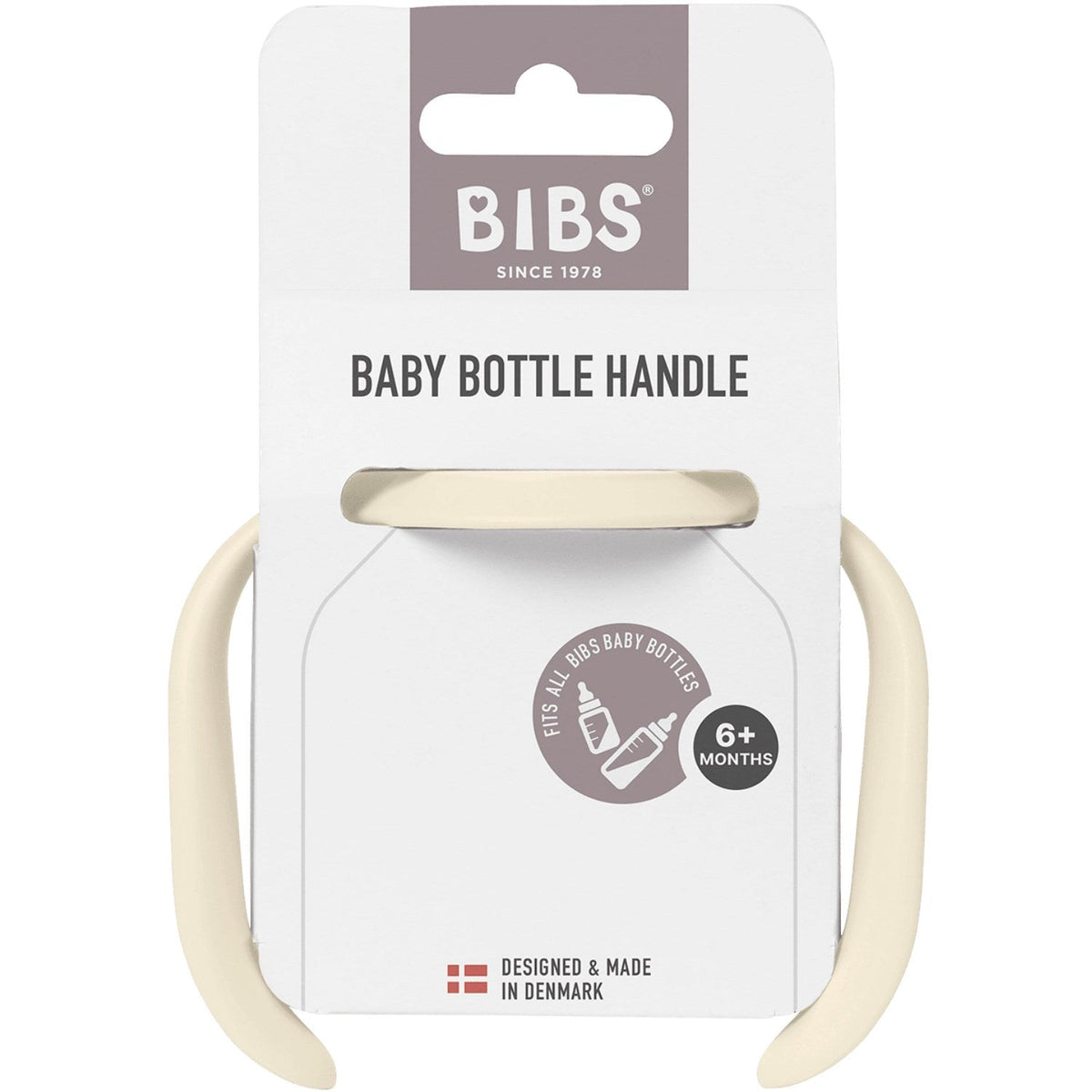 Bibs Ivory Baby Flaske Handle