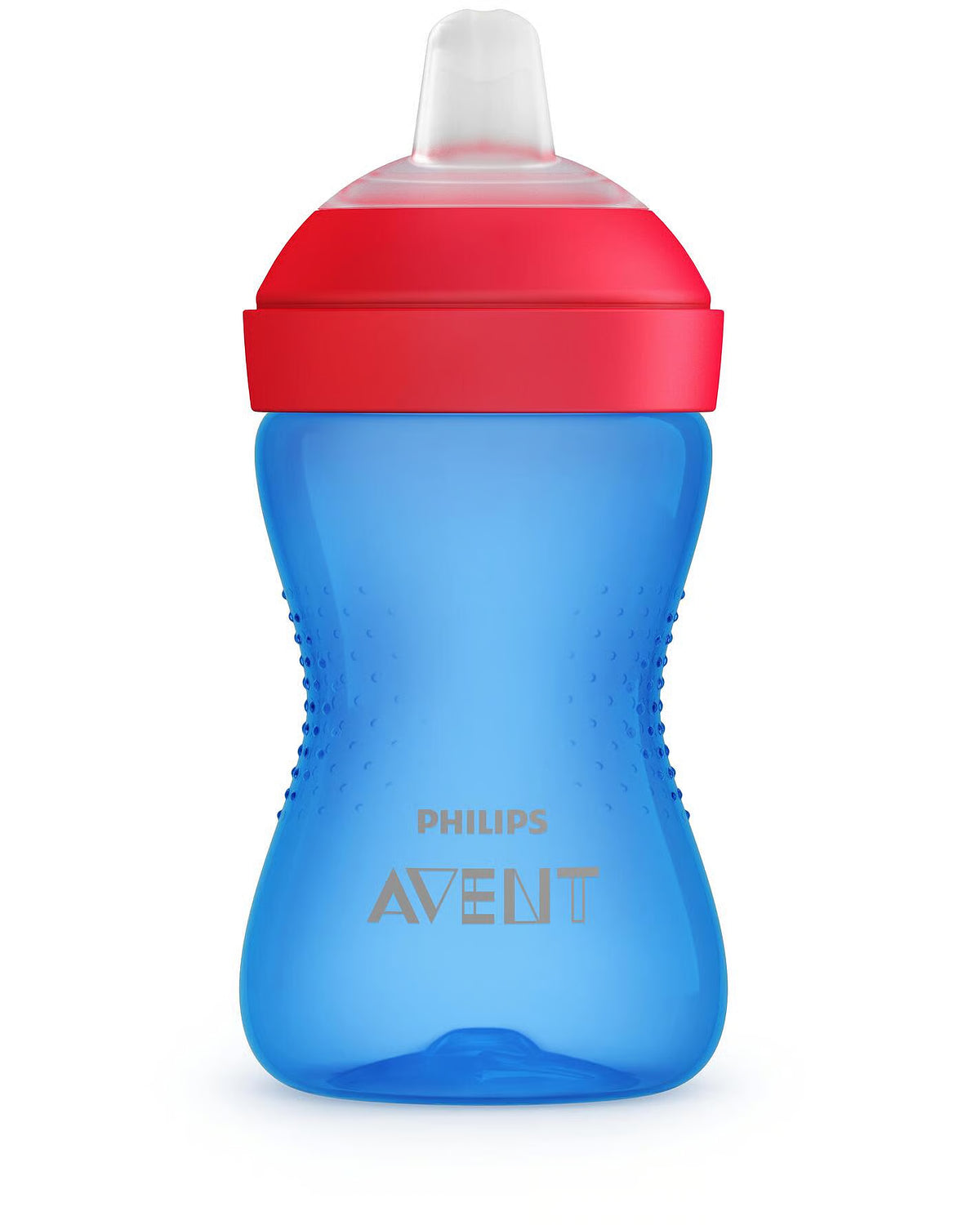 Philips Avent - Blød kop med drikketud 9mdr+ - Blå/rød