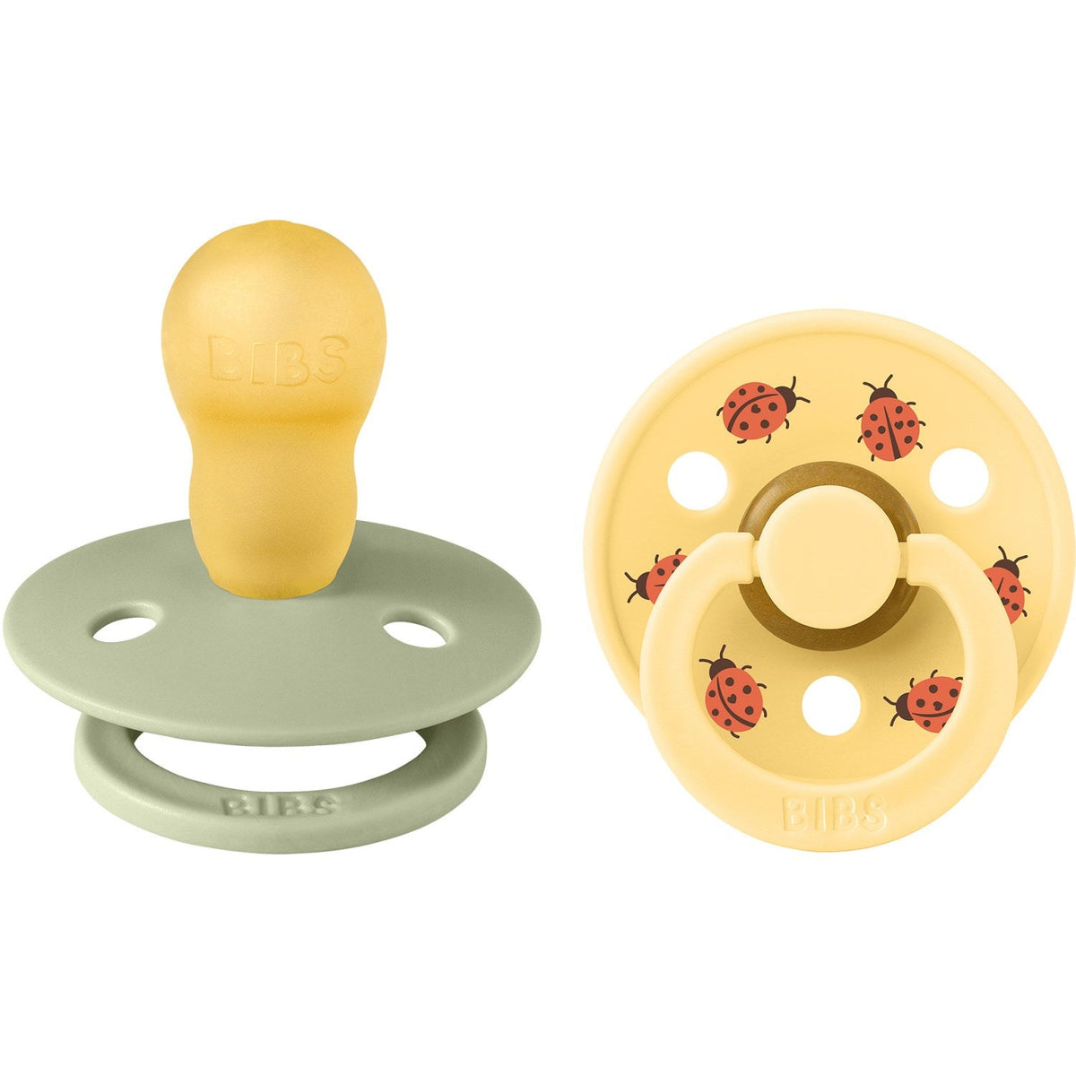 Bibs Sage Mix Sut Studio Colour Ladybug Latex 2-Pak