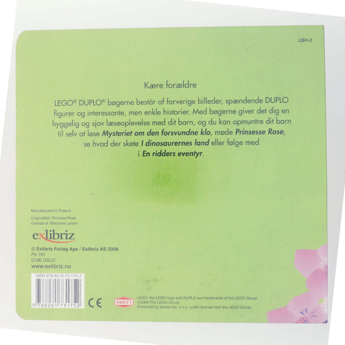 Lego Duplo Prinsesse Rose
