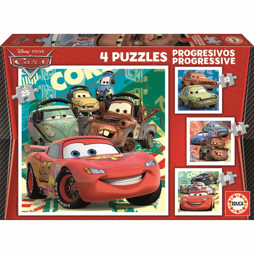 Educa 12-16-20-25 Cars