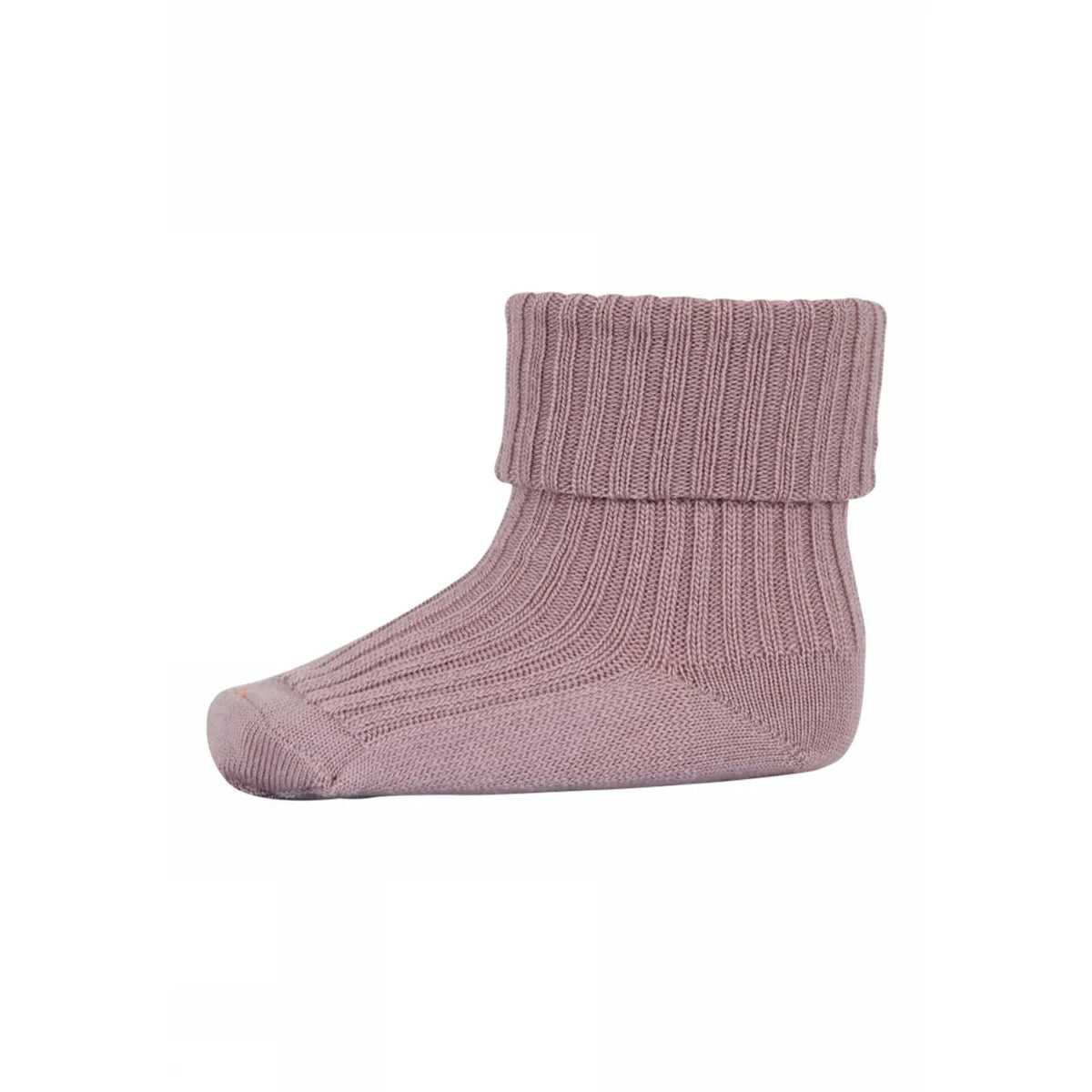 MP 589 Wool Socks Rib 188 Wood Rose