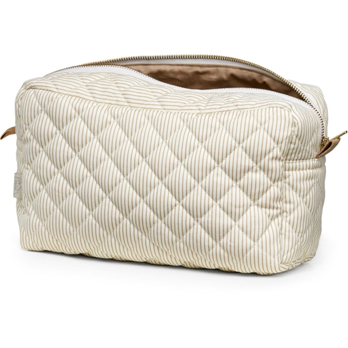 Cam Cam Copenhagen Toilettaske Classic Stripes Camel