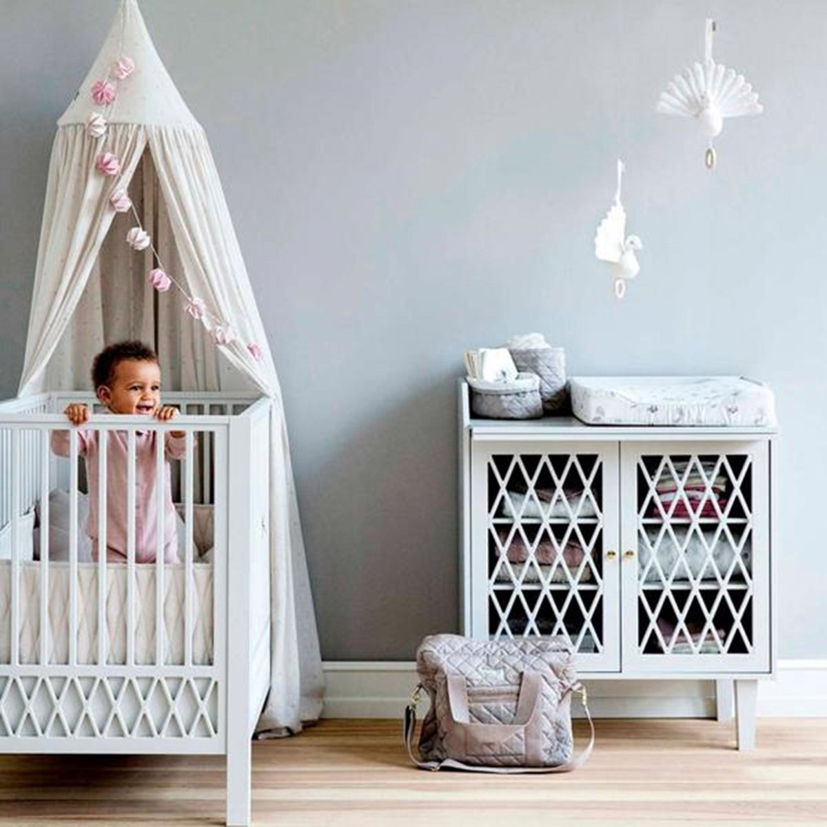 Cam Cam Copenhagen Sengerand Harlequin Light Sand