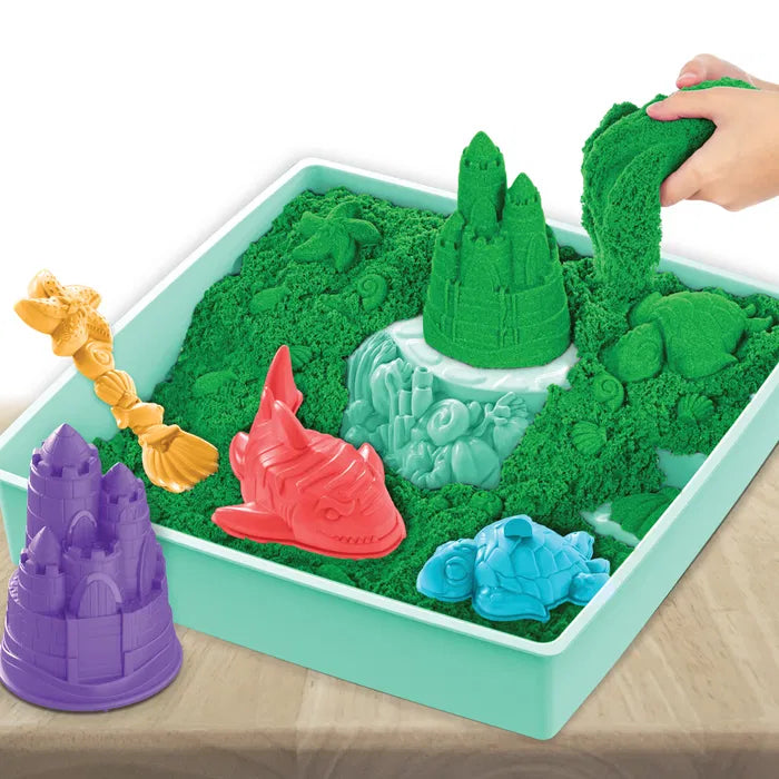 Kinetic Sand Sandbox Set - Green