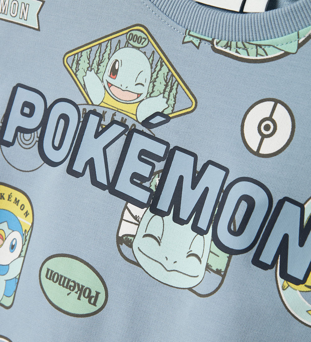 Name It nmmpjazy pokemon nreg sweat unb sky Dusty Blue 336