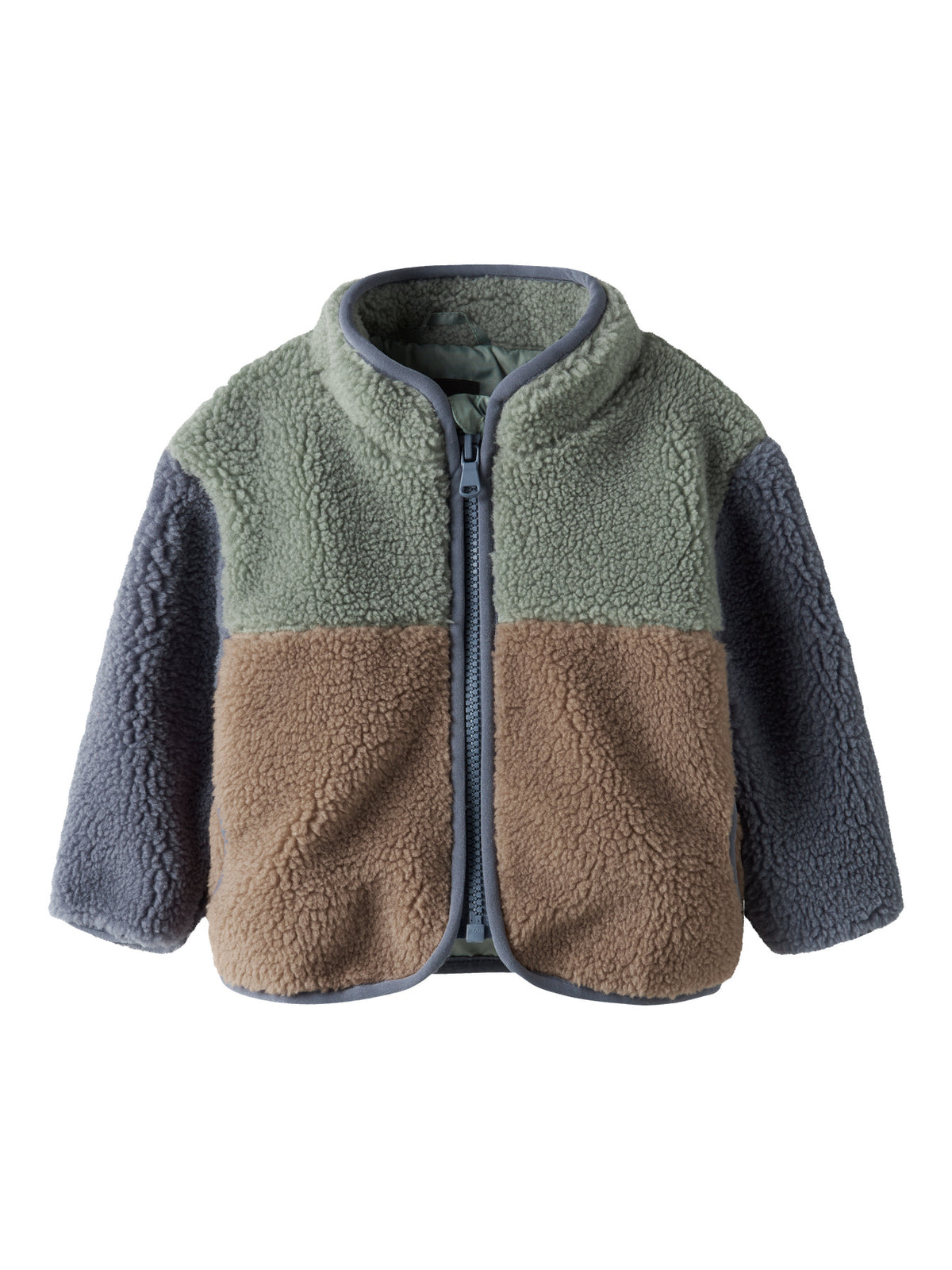 Name it teddyjakke NBMMIMBA SHERPA JACKET - Chinois Green