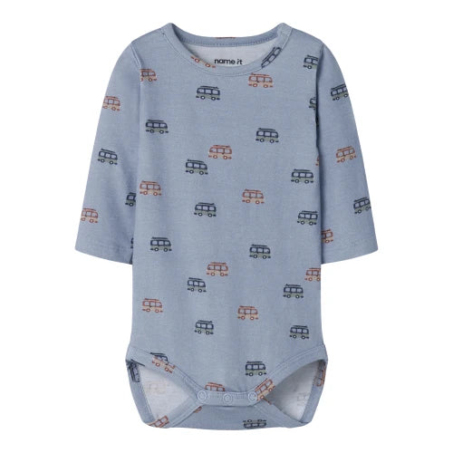 Name It - nbmjamie ls body box blue fog"226"
