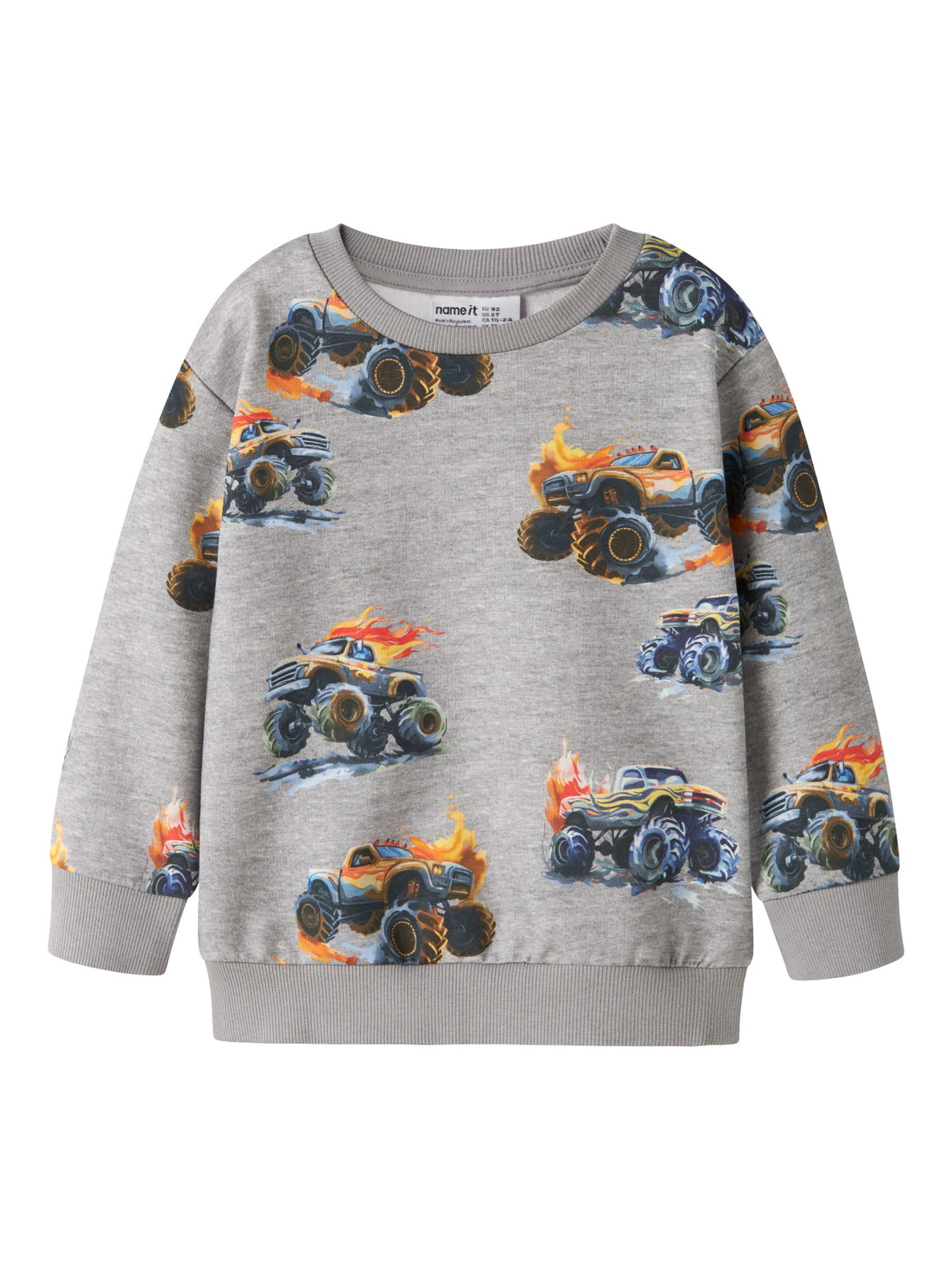 NMMDALI LS NREG SWEAT UNB - Grey Melange