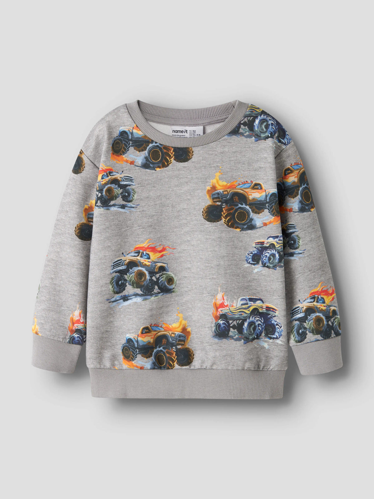 NMMDALI LS NREG SWEAT UNB - Grey Melange