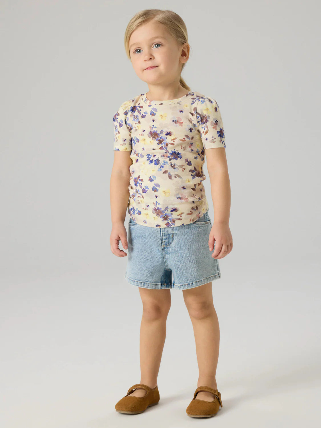 Name it - nmfflora ss xsl top Almond Milk