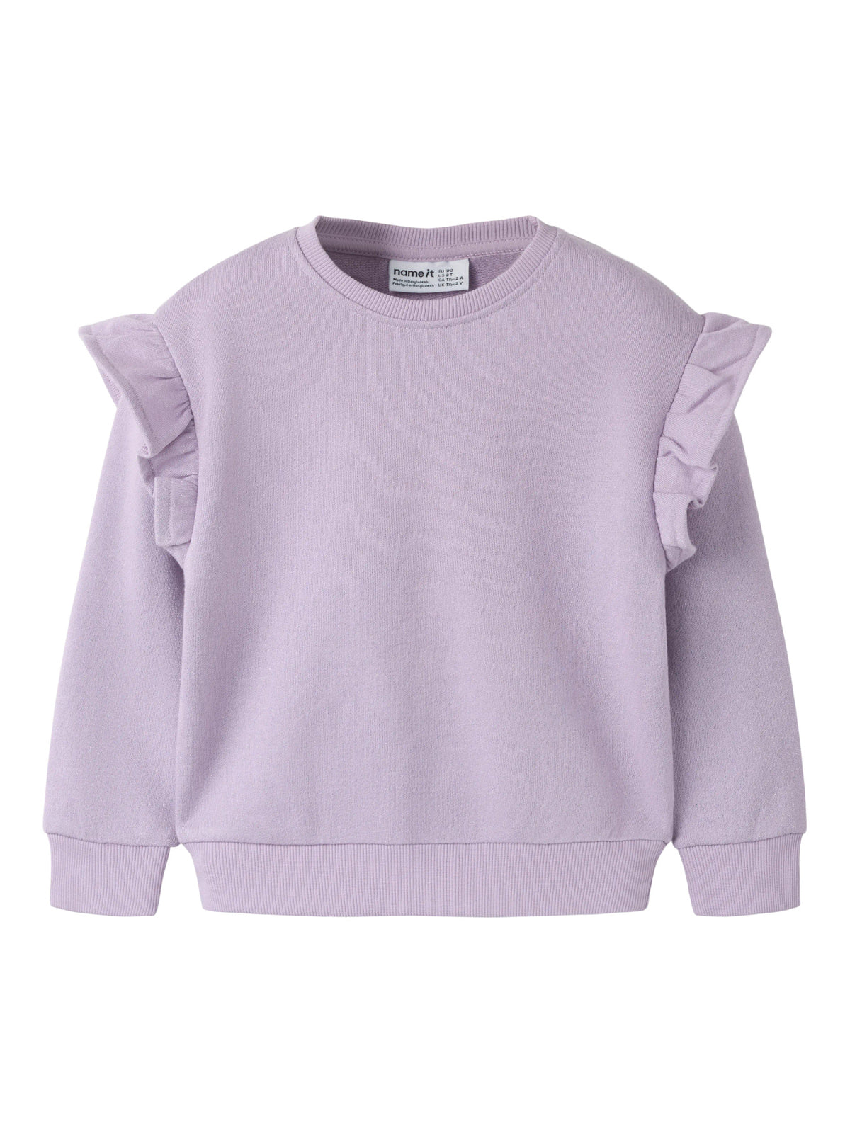 NMFFILANA LS SWE UNB - Lavender Lily "glimmer"