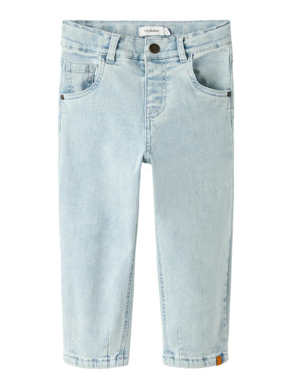Lil Atelier Frances Loose Jeans - Light Blue Denim "318"