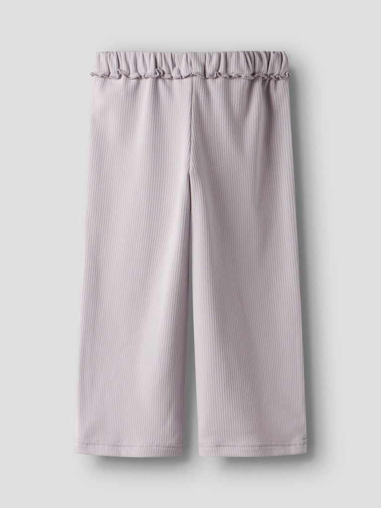 Name It Bukser Mini Tella Wide Lilac Marble 303