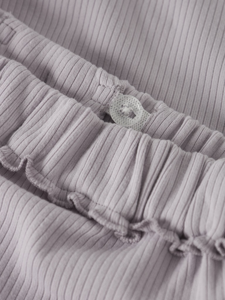 Name It Bukser Mini Tella Wide Lilac Marble 303
