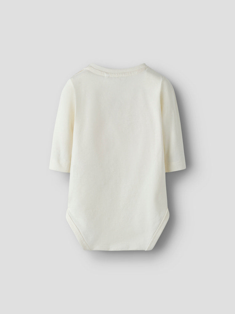 Name It - nbnbanks ls body cloud dancer / poinsettia "267"