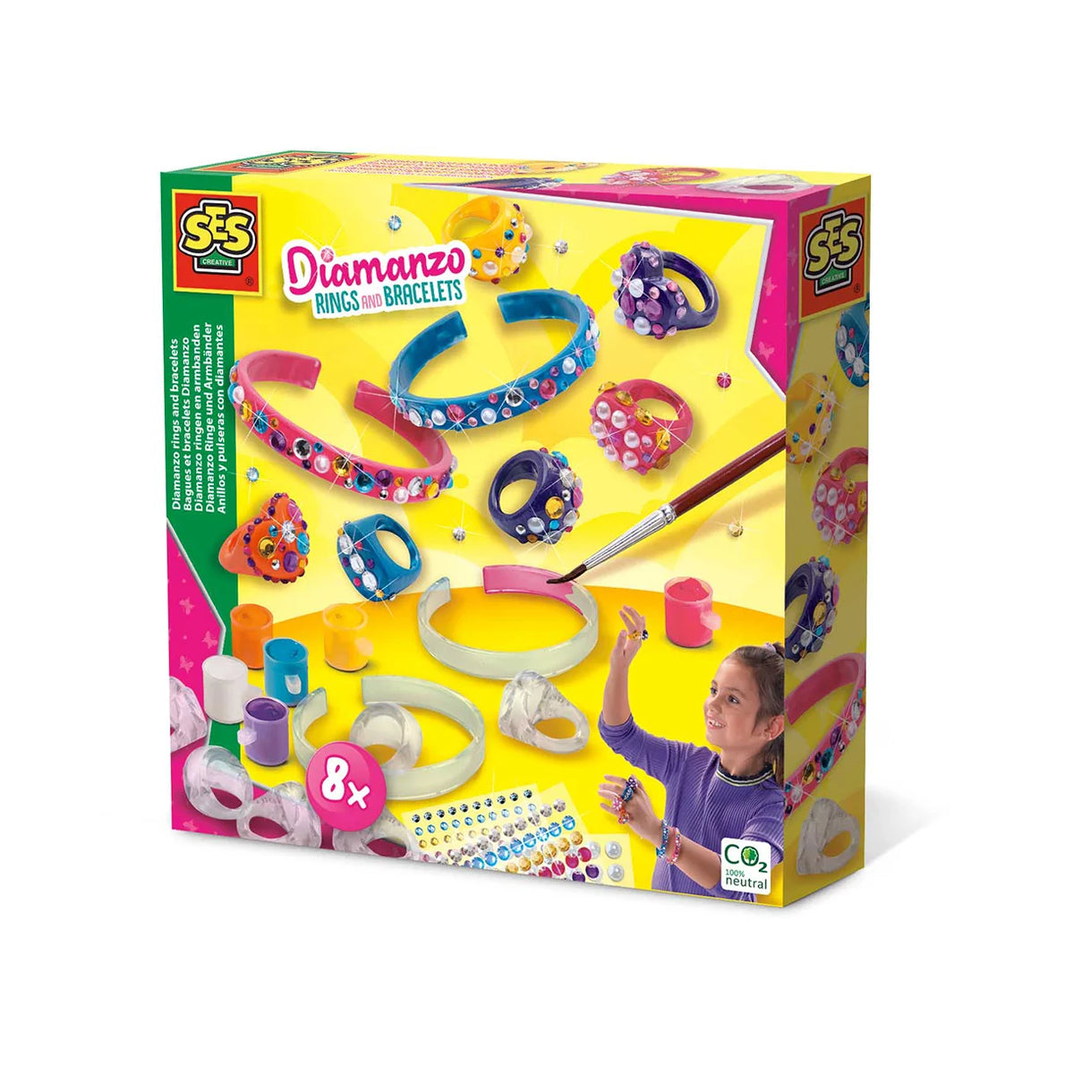 SES Creative - Diamantsmykker - Ringe og armbånd