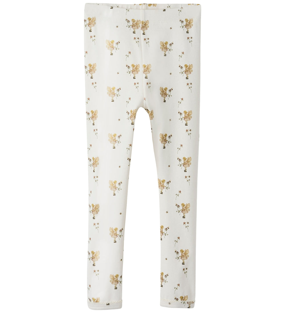Lil'Atelier Coconut Milk Nmflayo Sin Slim Leggings Lil Engel "319"