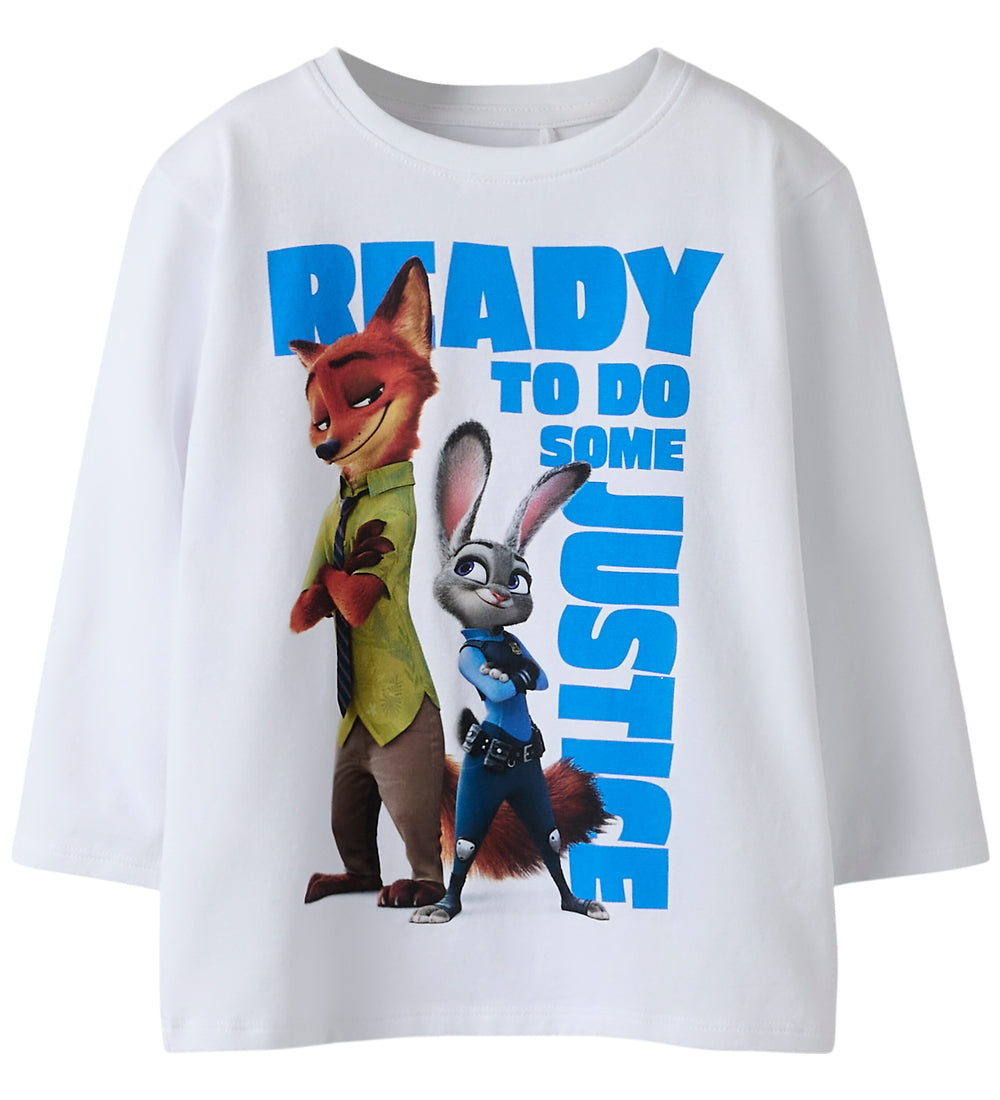 Name It Bluse - NmmNomal - Zootropolis - Bright White "0"