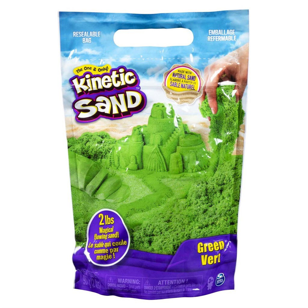 Kinetic Sand Colour Bag Green