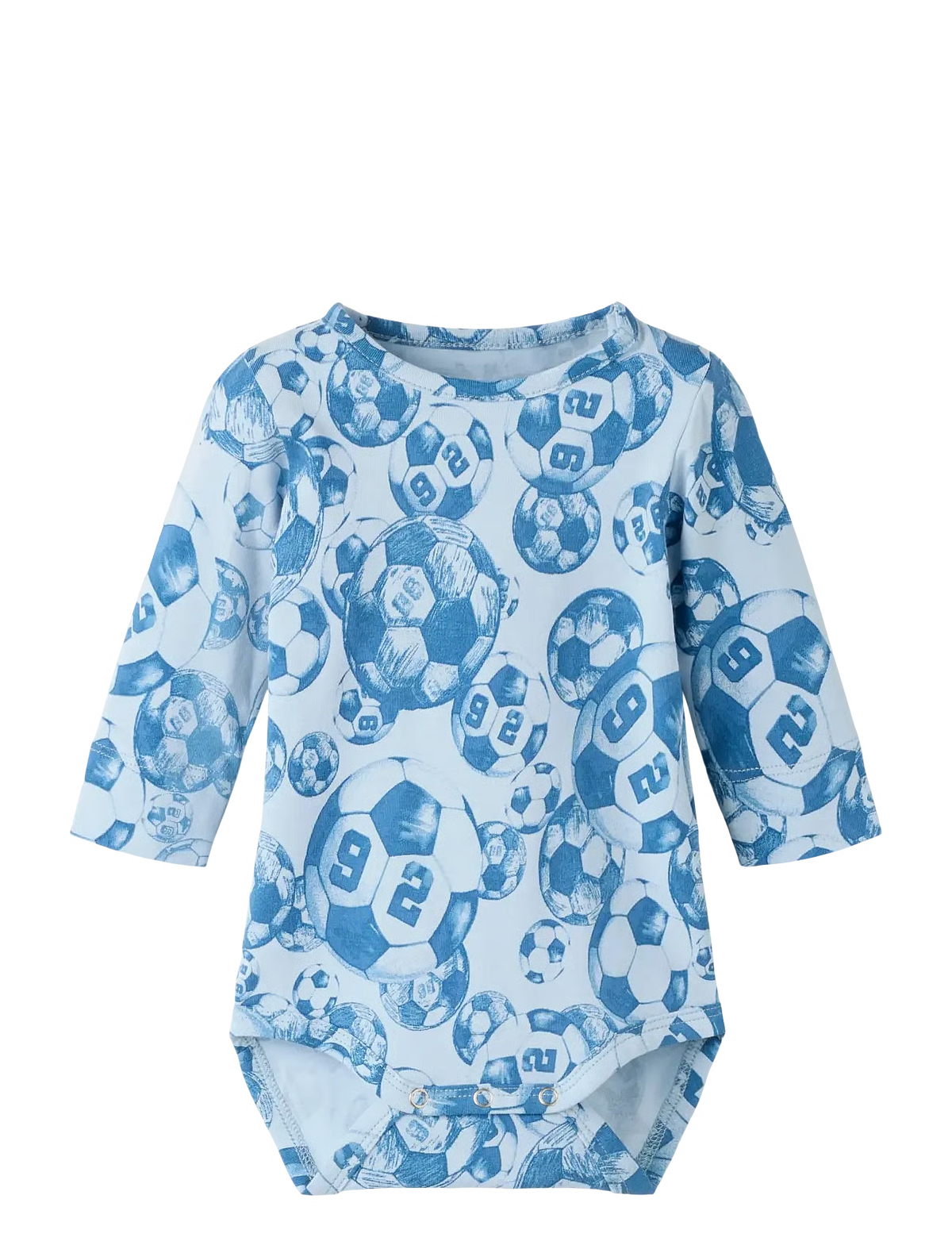 Name it - nbmhootball ls xsl body subdued blue 230