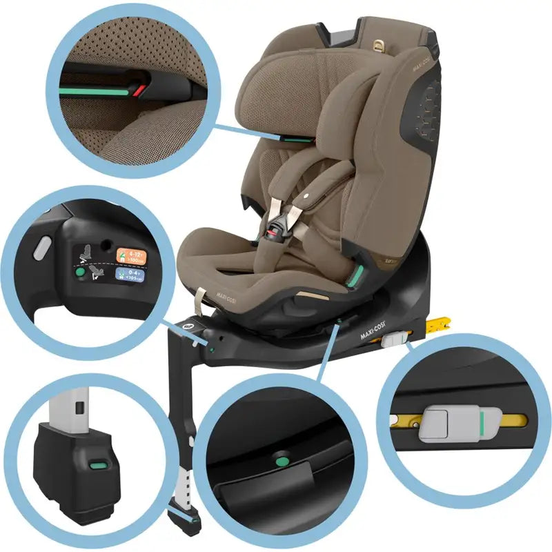 Maxi Cosi Emerald 360 pro (fra 0-12 år)