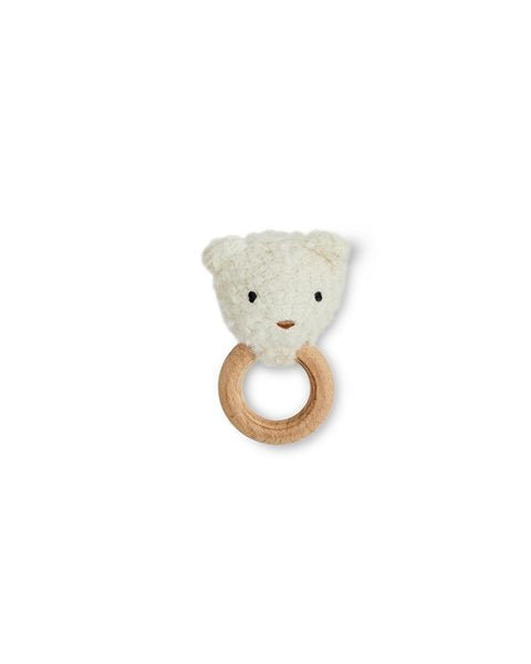 Smallstuff Rangle, bamse, bouclé merino uld, off white