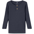 Name it Dark Sapphire Kab Noos Bluse