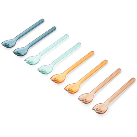 LIEWOOD Indigo Multi Mix Alonso Tritan Gaffel 8-Pack