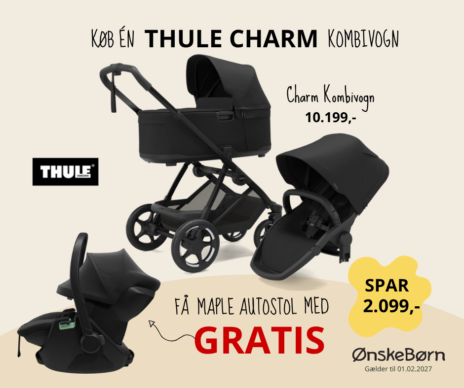 Thule Charm 2 in 1 - Sort + Maple Autostol
