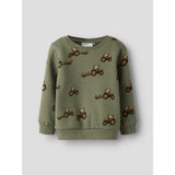Name It Dusty Olive Nmmopa Ls Swe Bru