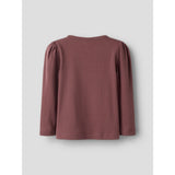Name It Rose Brown Nmfolika Ls Xsl Top