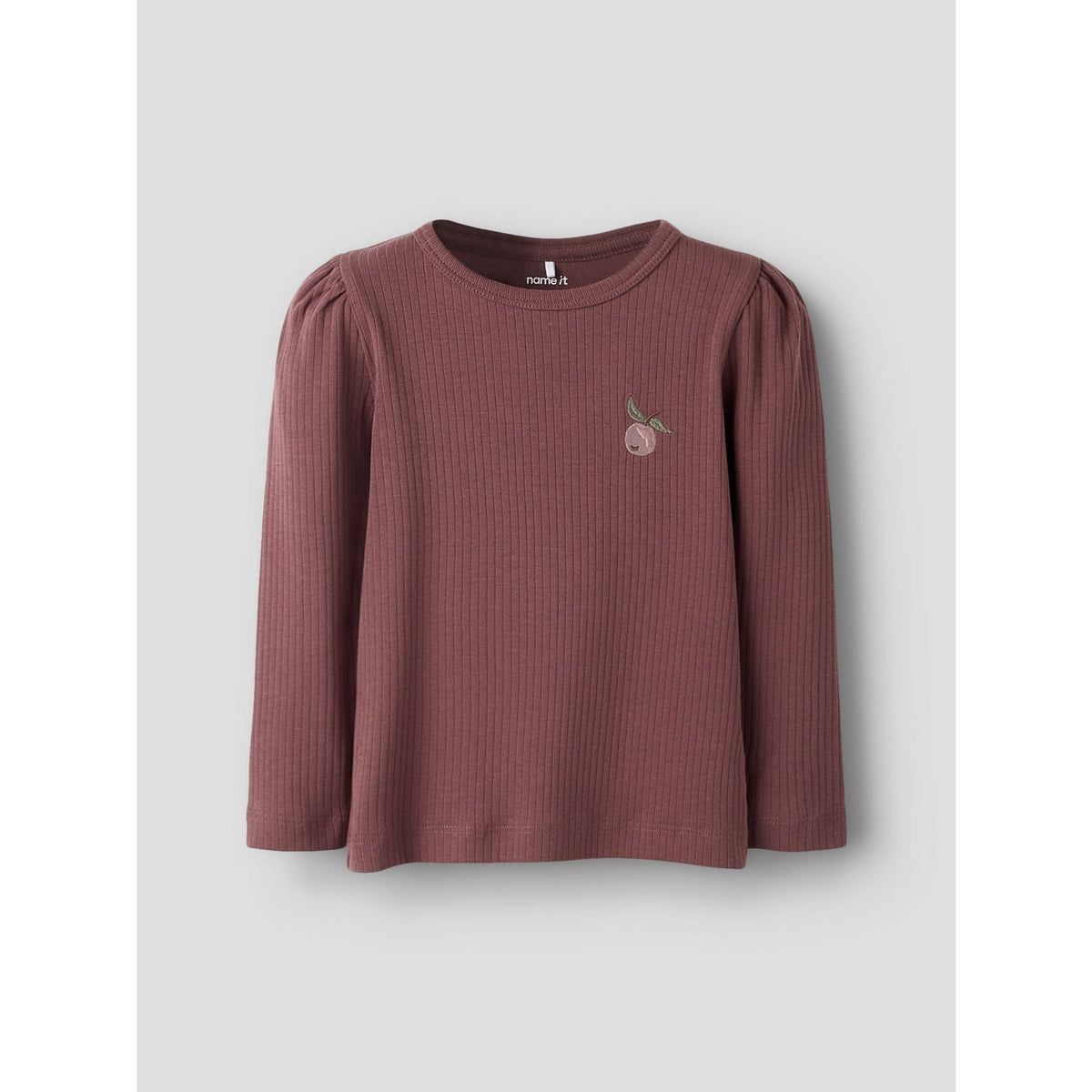 Name It Rose Brown Nmfolika Ls Xsl Top