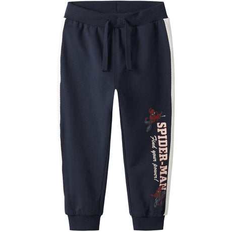 Name It Navy Blazer Nmmobert Spider Swe Pants Bru Mar