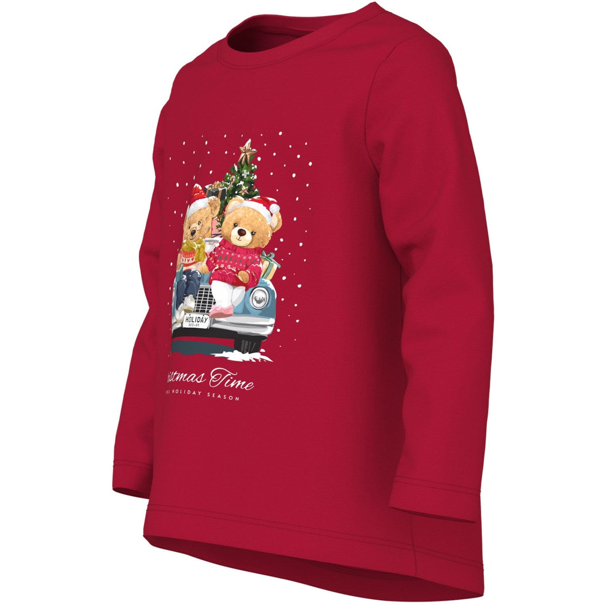 Name It Jester Red Xmas Bunny Nmfvosmas Ls Nreg Top