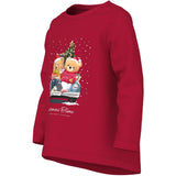 Name It Jester Red Xmas Bunny Nmfvosmas Ls Nreg Top