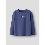 Name It Blue Indigo Nmmopallan Ls Top